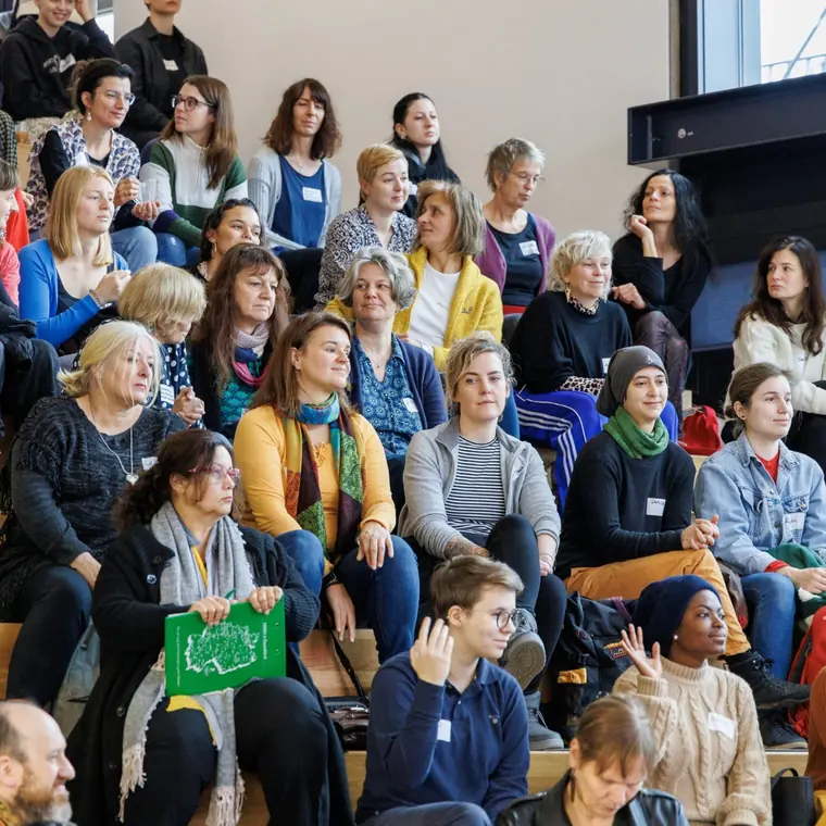Publikum einer Konferenz